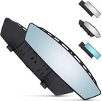 Verivue Universal Panoramic 12-Inch Rear View Mirror, Anti-Glare Wide Angle Car Mirror, Rearview Mirrors Accessory for Baby Rear-Facing, Tint flat Mirrors for Cars and SUVs.