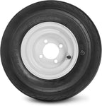 2 Pack 18x8.50-8 Golf Cart Tires with Wheel Assembly, 4-Lug 4" Center Hub, Compatible with Club Car, Cushman, E-Z-GO Golf Carts