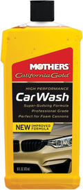 California Gold High Performance Car Wash, 16 oz. — pH Balanced, Eco-Friendly, Super-Sudsy, Foam Cannon, Safely Cleans Without Stripping Wax, Sealant or Coating, Removes Dirt & Grime (05600)