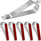 6Pcs Car Sun Visor Photo Frames, Strong Hold Visor Clips for Cars DIY Sunshade Photo Frame Clip, Not Easy to Damage Stainless Steel Accessory for Car, Home & Office
