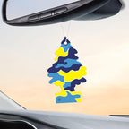 Car Air Freshener | Hanging Paper Tree for Home or Car | Pina Colada Scent | Pack of 6