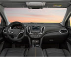 Customized Auto Car Steering Wheel Cover for Chevy 14.5-15 inches, Steering Wheel Cover for Chevrolet (Black - Standard Size)