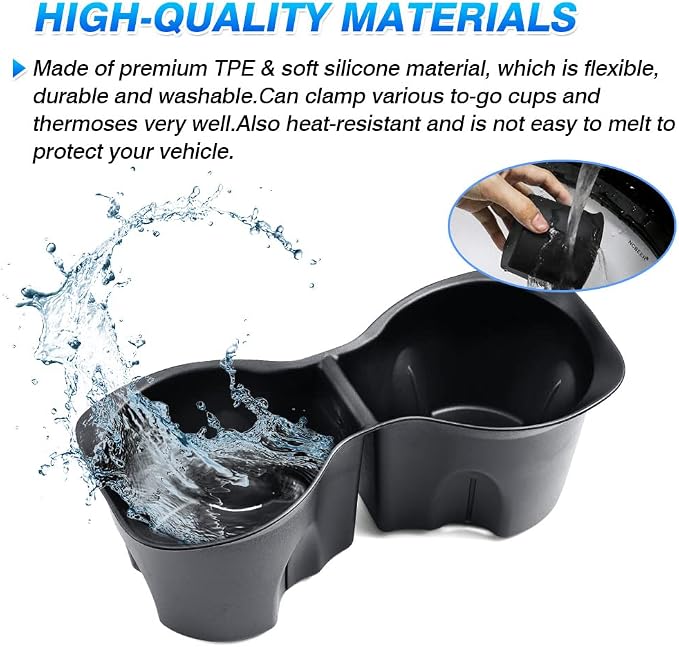 Center Console Cup Holder Insert for Buick Envision 2021 2022 2023 Interior Accessories Water Cup Holder