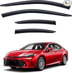 Rain Guards for 2025-2026 Toyota Camry, Out-Channel Window Visor Shields Vent Deflector Shade Wind Dark Smoke 25 26, Tape-On Inside-Mount, 4PCS