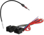 ICGM10BN Complete Double/Single DIN Stereo Installation Kit for Select Non-Amplified 2006-17 General Motors Vehicles - No Steering Wheel Remote - See Fit Guide in Images to Verify Your Vehicle