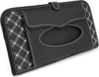 Car CD Holder Storage Case, Car Truck SUV Visor Organizer with Free Napkins, Personal Belonging and Registration, Document, Ticket Storage Pouch and 14 Pocket CD