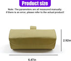 Sunglasses Holder for Car Sun Visor, Leather Car Sunglass Holder with Hidden Magnetic Closure, Clip On Glasses Case, Universal Storage Box Organizer Accessories (Beige)