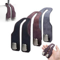 Car Seat Back Storage Hook, 2026 New Car Seat Headrest Hook for Purses and Bags, Leather Car Seat Back Storage Hooks, Car Seat Hangers Organization Accessories (Mix 3pcs)