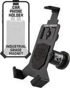 Heavy Duty Magnetic Phone Mount for Car - Universal Car Phone Holder for iPhone & Android, Strong Magnet for Off-Road & Commercial Vehicles, Cell Phone Car Accessories for Women & Men