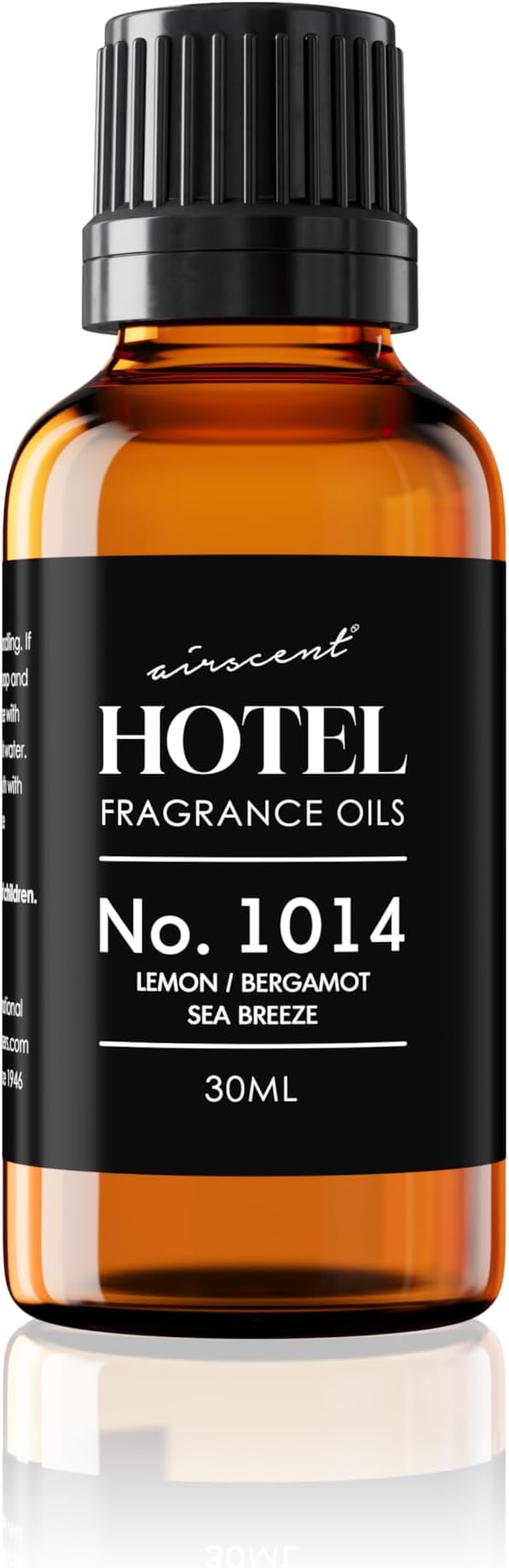 Hotel Diffuser Oil No. 1014 - Iconic 5-Star Hotel Blend - 30 mL | Lemon Bergamot Sea Breeze - Coastal Blend - Fragrance Oil for Ultrasonic and Waterless Diffusers and Crafting