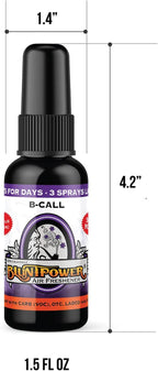 (B-Call, 1 Pack) Concentrated Air Freshener for Room and Car Spray - Oil-Based Diffuser Spray Bottle - Long-Lasting Bathroom Spray, Car Freshener, & Odor Eliminator Spray