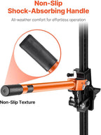 Farm Jack 48 inch Utility High Lift, 7000 lbs Capacity Ratcheting Off Road Jeep Jack, Heavy for Tractor, Truck, SUV, Bumper Lift, Orange