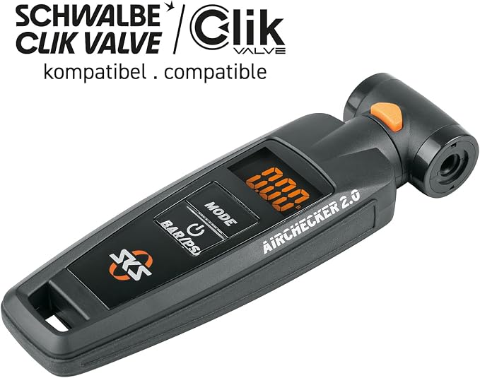 Airchecker Digital Pressure Gauge for Presta or Schrader | bike-pumps
