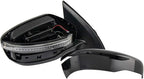 Passenger Side Power Mirror Paint to Match with Housing Turn Signal Compatible with 2017-2019 Nissan Rogue Sport NI1321300