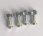 4PCS Wheel Bolt Lug Studs 101922201 416-061 & 4pcs Nuts Compatible with Club Car DS Golf Cart Gas Electric 1982-up Replace 1034779-01
