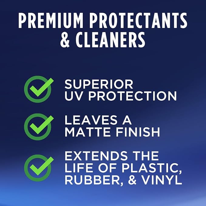 Aerospace Protectant – UV Protection – Repels Dust, Dirt, & Staining – Smooth Matte Finish – Restores Like-New Appearance – 2 Fl. Oz. (30302)