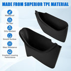 Door Pocket Liners Front & Rear Door for 2025 2026 Tesla Model Y Juniper | car door side organizer tray mat all-inclusive, waterproof TPE material, 4pcs