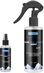 Fast Acting Quick Clear Anti Fog Sprayed for Car Windshield Instantly Misting Removal Liquid Safe Night Driving