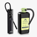 Premium Tire Inflator Portable Air Compressor, 2X Faster, 150PSI Air Pump for Car Tires, Tire Pump, with 12V DC Cord for Trucks & Off-Road Tires, Auto Shut-Off (Ventus pro + Tire sealant)