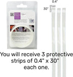 3 Door Edge Guard Paint Protection Film, Car Door Scotch Guard, PPF Precut, Universal Fit Cars, PPF, Door Protector, Clear Self-Healing Anti Scratch Guard