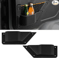 Front Door Storage Pockets Front Door Side Organizer Box Ford Bronco Storage Expansion Interior Accessories, Door Cup Holder, Compatible for Ford Bronco 2021-2025 2/4 doors，2 PCS
