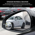 2PCS Blind Spot Mirror, Side Mirror Blindspot, Frameless Car Blindspot Mirrors with Self Adhesive, Universal 2 Inch Round Rear View Convex Mirrors Car Accessories Fit for SUV (Circle, 2PCS)