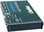 EQS755V 7-Band Car Audio 1/2-DIN Size Car Graphic Equalizer/Crossover with Front 3.5mm Auxiliary Input, Rear RCA Auxiliary Input and High Level Speaker Inputs