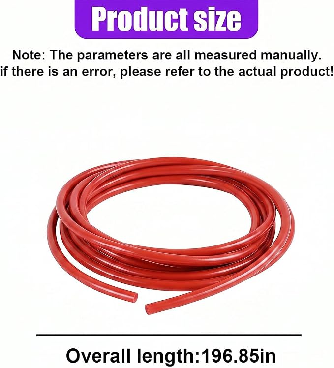 16Ft (5M) Car Door Edge Protector, Self-Adhesive Scratch Resistant U Shape Auto Door Edge Guard Decoration, Anti-Collision Car Doors Trim Strip Protector for Truck, SUV, Sedan (Red-5M)
