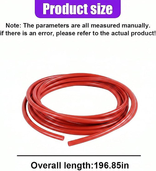 16Ft (5M) Car Door Edge Protector, Self-Adhesive Scratch Resistant U Shape Auto Door Edge Guard Decoration, Anti-Collision Car Doors Trim Strip Protector for Truck, SUV, Sedan (Red-5M)