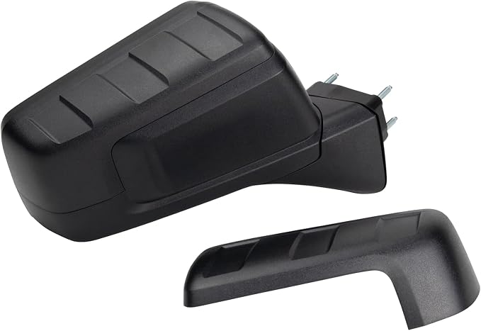 Passenger Side Power Heated Manual Folding Mirror Textured Black Compatible with 2019-2023 GMC Sierra 1500 2022 Sierra 1500 Limited GM1321625
