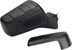 Passenger Side Power Heated Manual Folding Mirror Textured Black Compatible with 2019-2023 GMC Sierra 1500 2022 Sierra 1500 Limited GM1321625