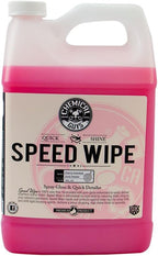Speed Wipe Quick Detailer - High Gloss, Streak-Free Shine, Detail Spray for Cars, Trucks, Motorcycles, RVs, and More, Safe on Paint, Glass, Wheels, and Trim, Cherry Scent, 128 fl oz