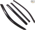 Outside Mount Window Vent Visors Rain Guards Compatible with Lexus LX570 2008-2015 | Side Window Wind Deflectors Rain Shields | Smoke Tinted, 4 Pcs Set, DGWV-709