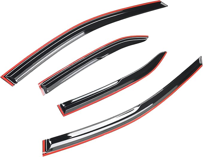 Side Window Visor Vent Deflectors Rain Guards Designed for Toyota Camry 2018 2019 2020 2021 2022 2023 XV70 for All Trims L LE SE XLE XSE Hybrid 94311