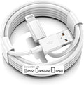 Car iPhone Carplay Cable, Car Charger Cord, USB A to Lightning Cable Fast Charging & Data Transfer for iPhone 14/13/12/11 Pro Max XR XS X 8 7 6 Plus SE Tangle-Free,3ft White