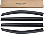 Window Rain Guards Replacement for Subaru Ascent 2019-2025, Window Visor Guard Vent Wind Shade Deflector Rain Shield Protector Sun Visor for 19-25 Ascent,Tape-on/Outside-Mount, 4PCS
