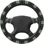 Thickened Elastic Steering Wheel Cover, Gordon Dress Tartan Plaid Ultra, Soft, Breathable, Fit for Cars, SUVs, Trucks, Stylish Comfortable Grip