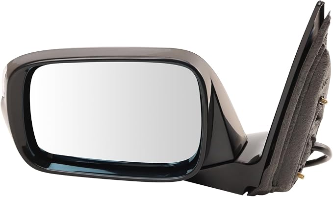 2 Piece Driver and Passenger Side Mirror Assembly Set Electric Adjustment Heated Memory Black Compatible with 2007-2009 Acura MDX AC1320112 AC1321112