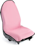 Waterproof Sweating Car Seat Cover for Post Gym Workout, Running, Swimming, Beach and Hiking, Universal Fit Anti-Slip Bucket Seat Protector for Cars, SUVs and Trucks, Machine Washable, Pink