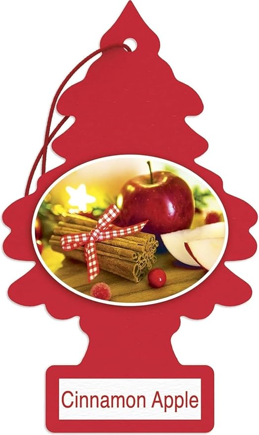 Hanging Type Fragrance air fresheners Cinnamon Apple 6 Pieces U6P-60338