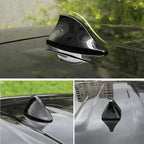 Car Shark Fin Antenna Cover for Chrysler 200 300 300M 300 Touring 1998-2025, Roof Mount Decorative Antenna Cap Vehicle Shark Fin Shape Cover Replacement with Adhesive Tape,Gold