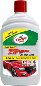 52822 Zip Wax Super Concentrated Car Wash Shampoo & Wax 500ML