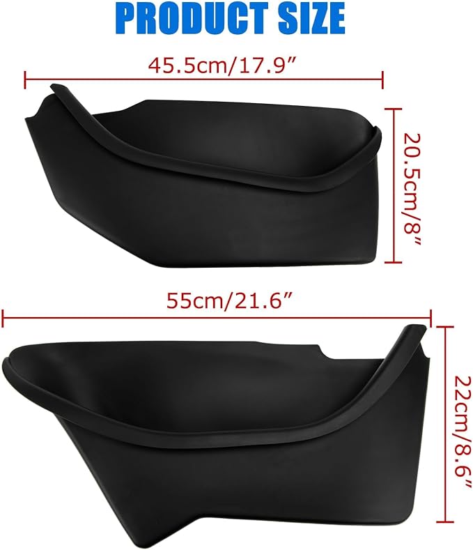 Door Pocket Liners Front & Rear Door for 2025 2026 Tesla Model Y Juniper | car door side organizer tray mat all-inclusive, waterproof TPE material, 4pcs