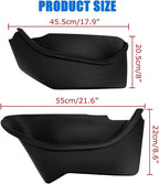 Door Pocket Liners Front & Rear Door for 2025 2026 Tesla Model Y Juniper | car door side organizer tray mat all-inclusive, waterproof TPE material, 4pcs