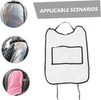 Car Seat Kick Pad Comprehensive Protection Safety Focused Firm Materials Easy Setup Multifunctional Use Backseat Car Organizer Kick Mat