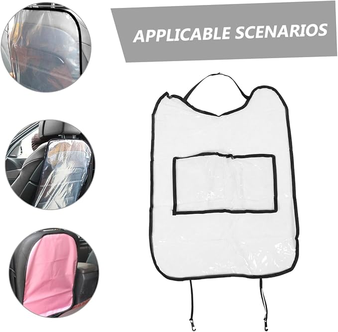Car Seat Kick Pad Comprehensive Protection Safety Focused Firm Materials Easy Setup Multifunctional Use Backseat Car Organizer Kick Mat