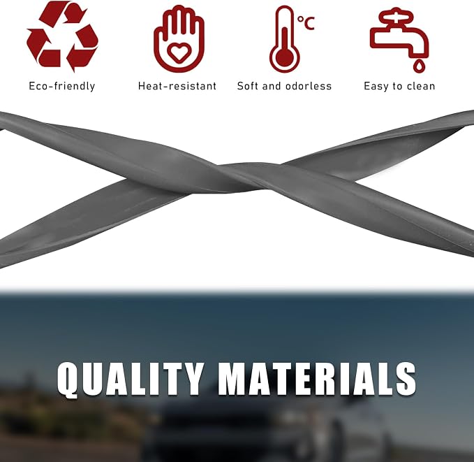 Car Rear View Mirror Protector Frame, Silicone Auto Rearview Edge Protection Cover Compatible with Model 3 Model Y, Interior Rear View Trim Frame Decoration, Car Accessories (Gray)