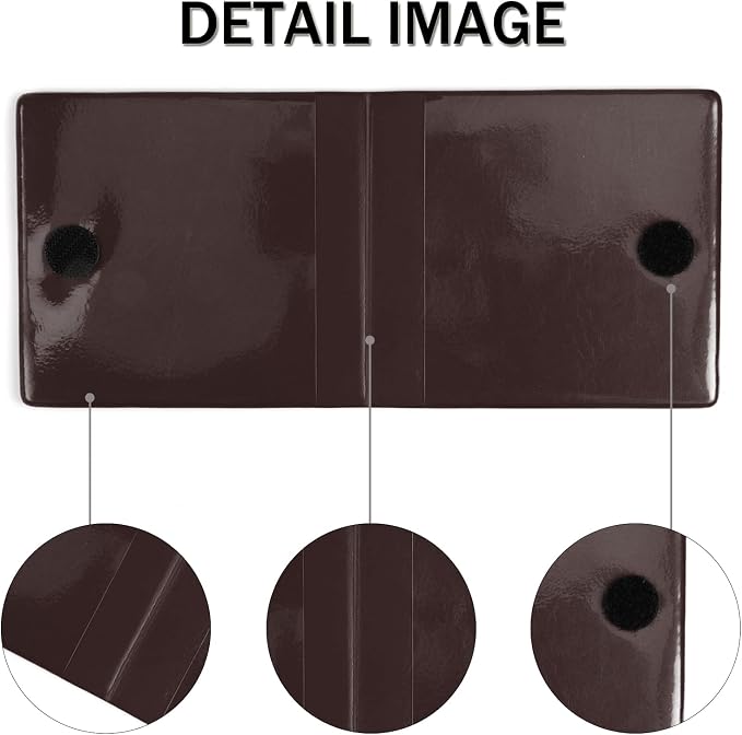 Car Registration and Insurance Card Holder, Vehicle Glove Box Car Organizer, Interior Car Accessories for Documents, Cards, License - 2 Pack