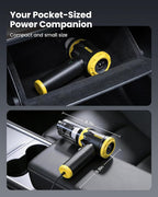 Mr.ego Car Vacuum Portable Cordless, 22000Pa High-Power Suction Handheld Vacuum & Air Duster with Brushless Motor, Multi-Nozzles, Washable Filter & Type-C Charging for Car, Home, Office, Pet Hair