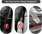 Super Flexible Car Seat Gap Filler,Durable Car Organizer Between Seats for Tightly Filling Seat Gaps,Universal CCar Side Seat Gap Filler CCar Accessories for Women & Men (Orange/2PCS)…